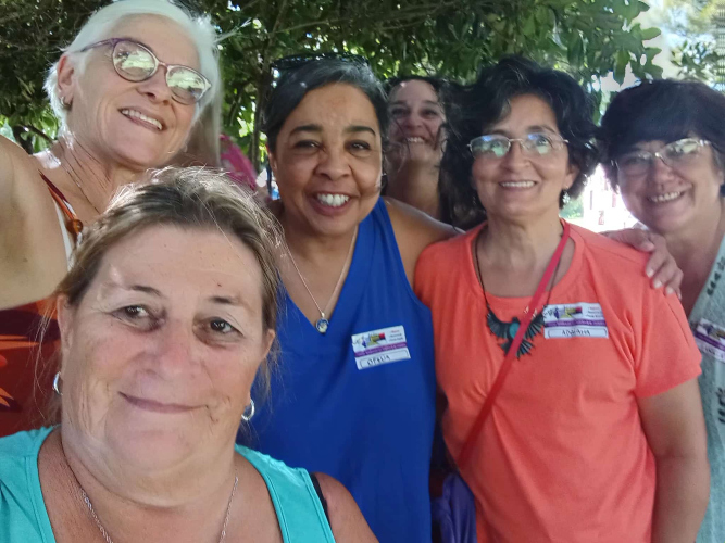 Ofelia Umpiérrez Encuentro Nacional de Mujeres Frenteamplistas, La Paloma 2025