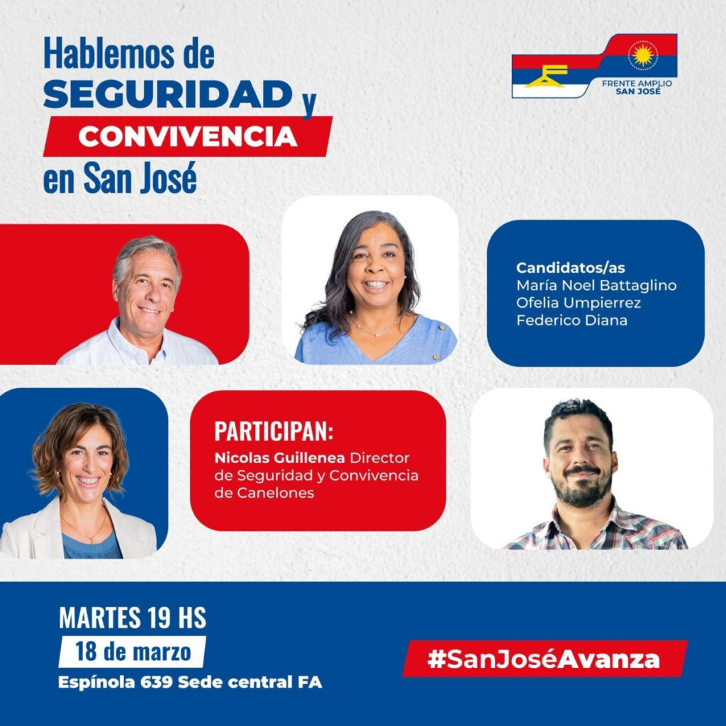 Ofelia Umpiérrez sobre seguridad y convivencia.
